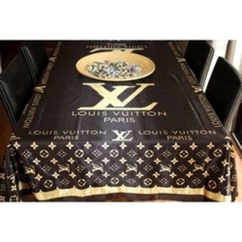 louis vuitton tablecloth|louis vuitton dining table.